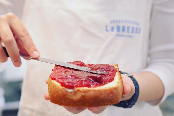 耳まで柔らかくふわふわな自慢の食パン／画像提供：LeBRESSO JAPAN INC.