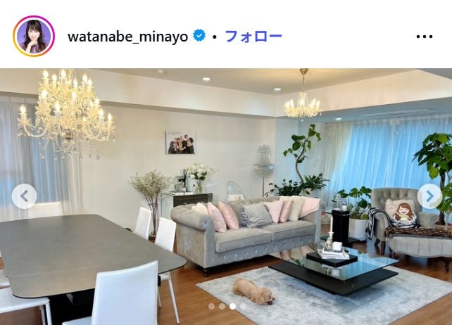 渡辺美奈代Instagramより