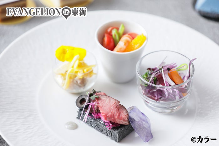 前菜・彩り豊かなラインナップ（C）カラー