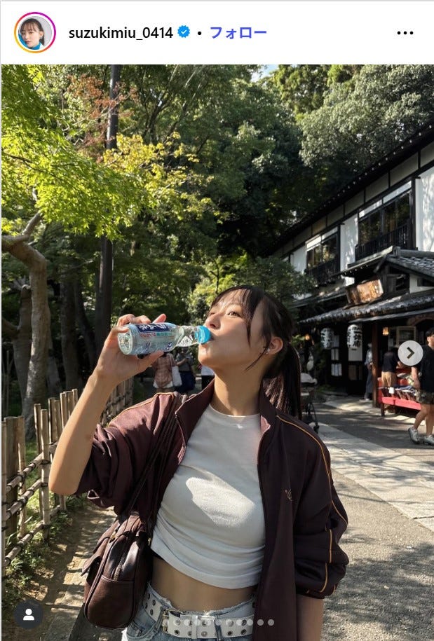 鈴木美羽Instagram