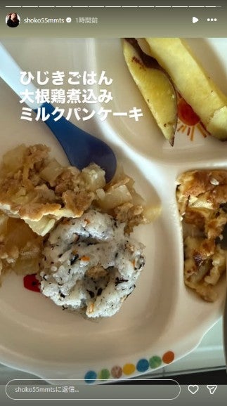 中川翔子Instagramストーリーズより