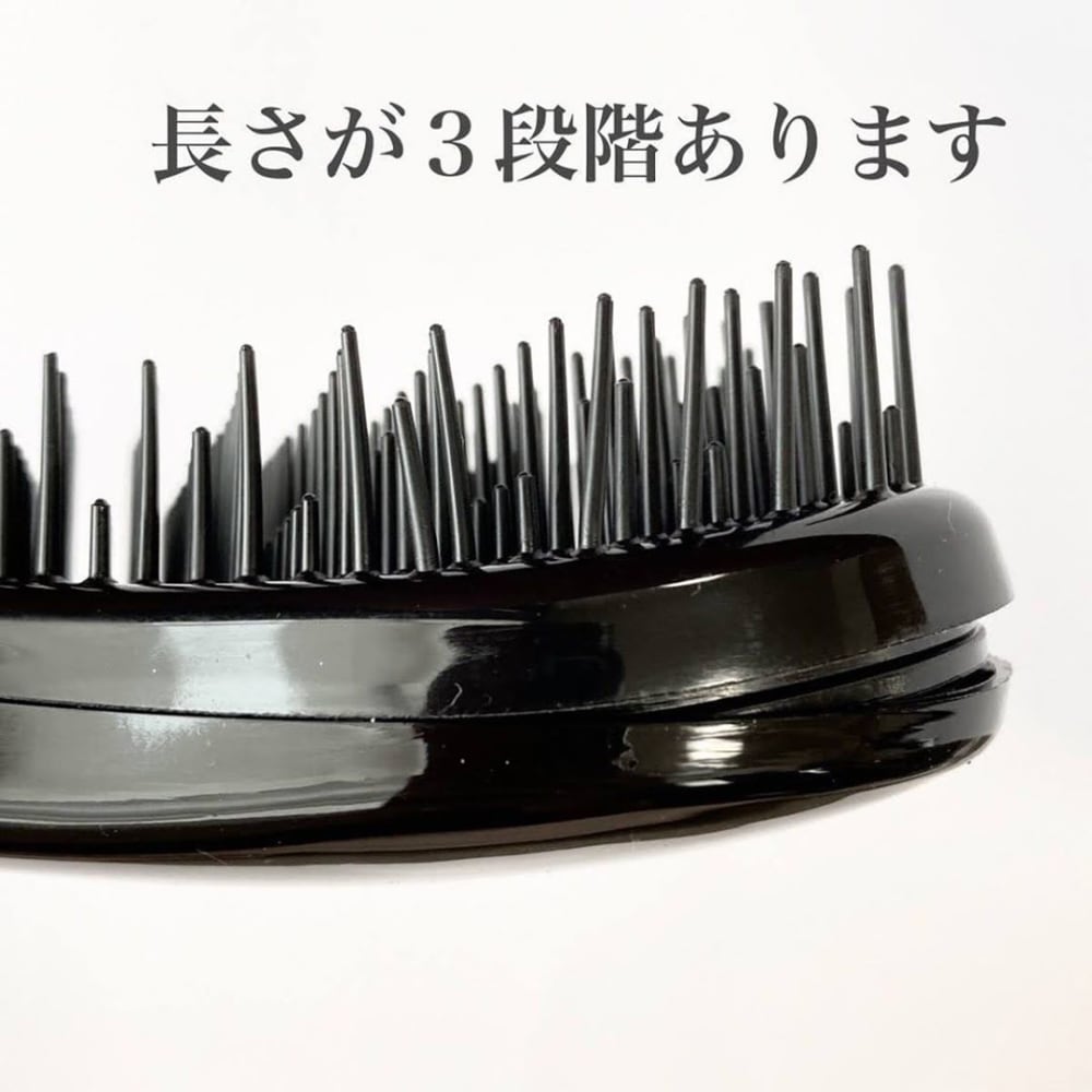 ダイソー立体ヘアブラシ