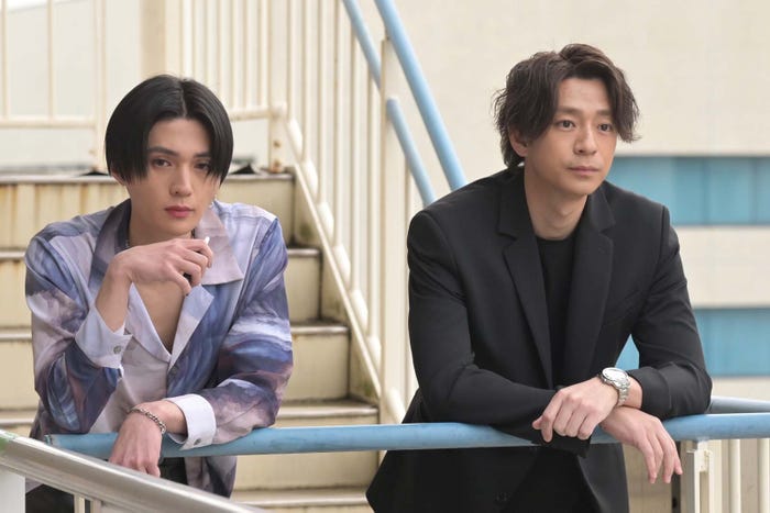 八木勇征、三浦翔平「ホスト相続しちゃいました」最終話より(C)カンテレ