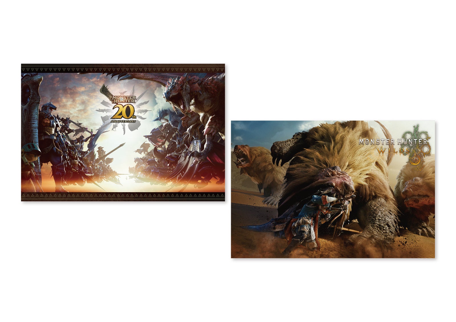 ※大狩猟展限定 ポストカードセット　（C）CAPCOM