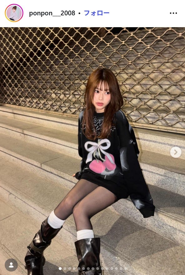 瀬川陽菜乃Instagramより