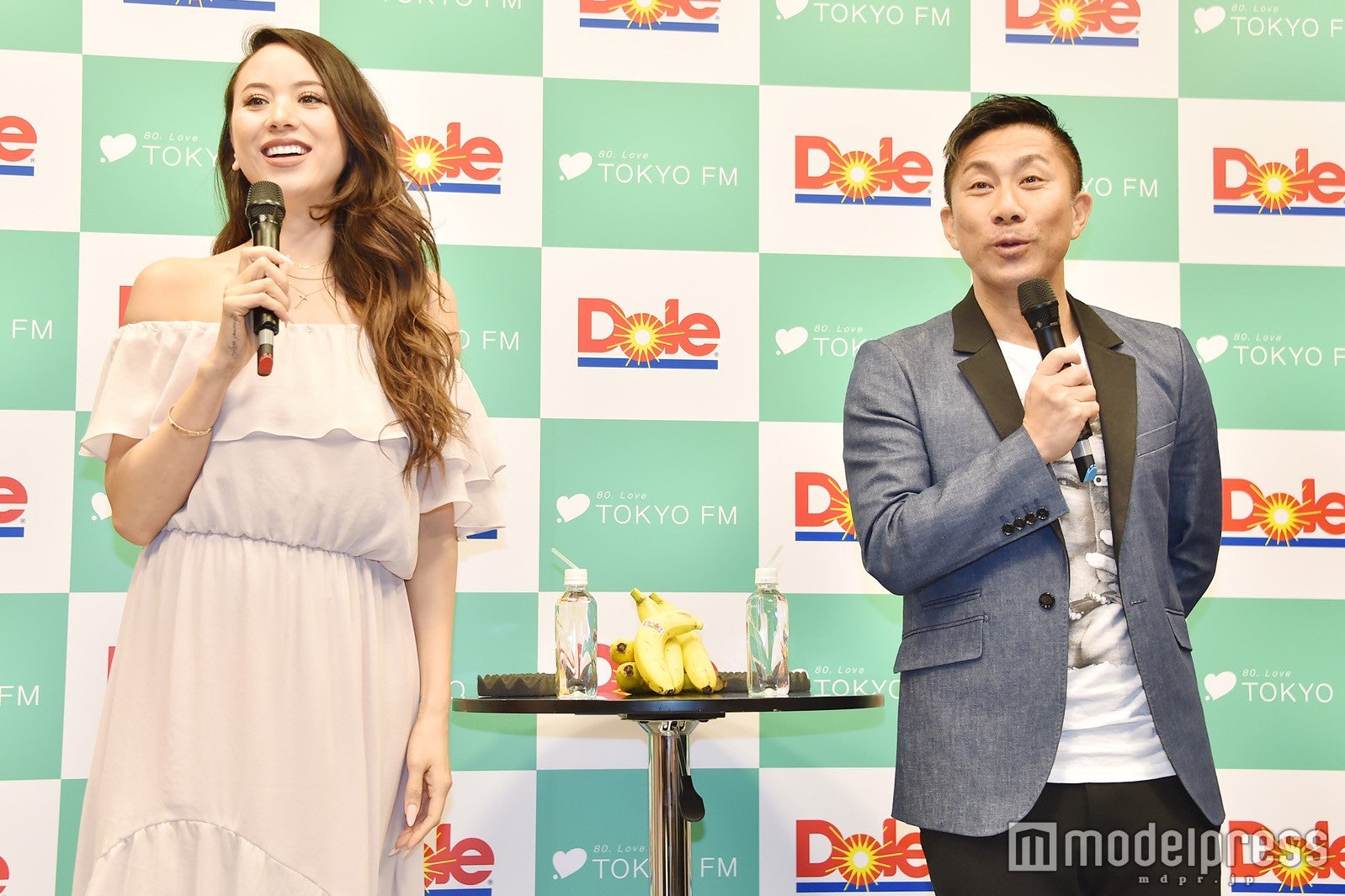 道端アンジェリカ、前園真聖（C）モデルプレス