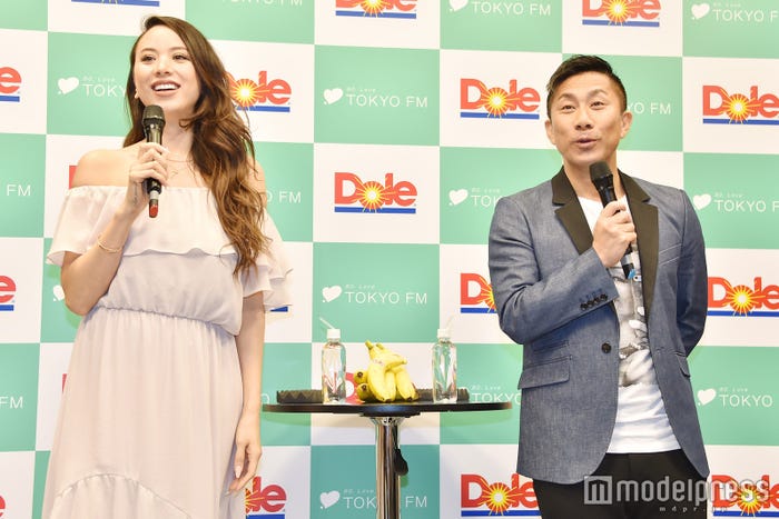 道端アンジェリカ、前園真聖(C)モデルプレス