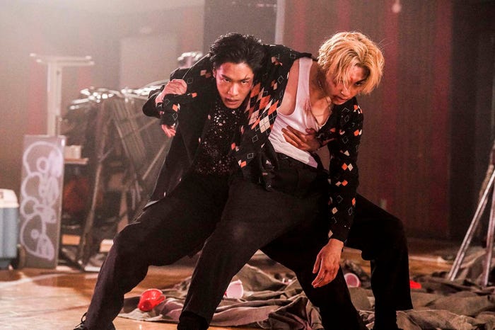 川村壱馬、吉野北人(C)2022「HiGH&LOW THE WORST X」製作委員会(C)高橋ヒロシ(秋田書店)HI-AX