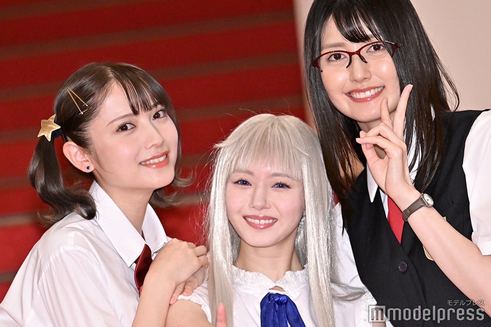 桃月なしこ、市川美織、駒形友梨（C）モデルプレス