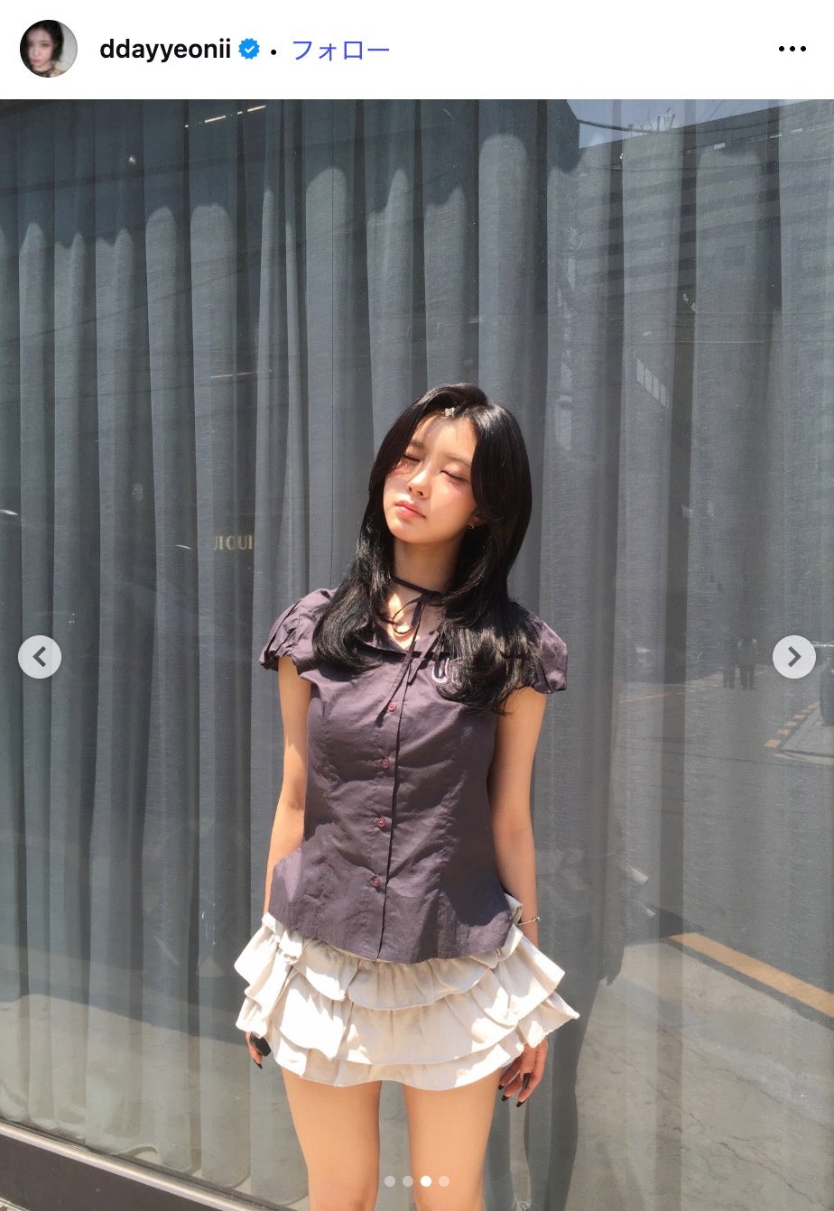 ダヨンInstagramより