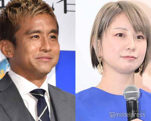 稲本潤一選手、妻・田中美保&2人の子どもと4ショット 誕生日投稿に「仲良し家族」「美男美女」の声
