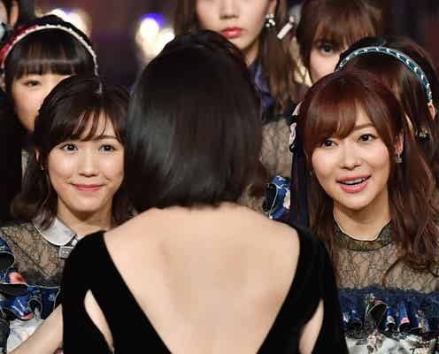 天海祐希、美背中がSEXY!ドレス&メイクチェンジにも注目集まる<レコ大>