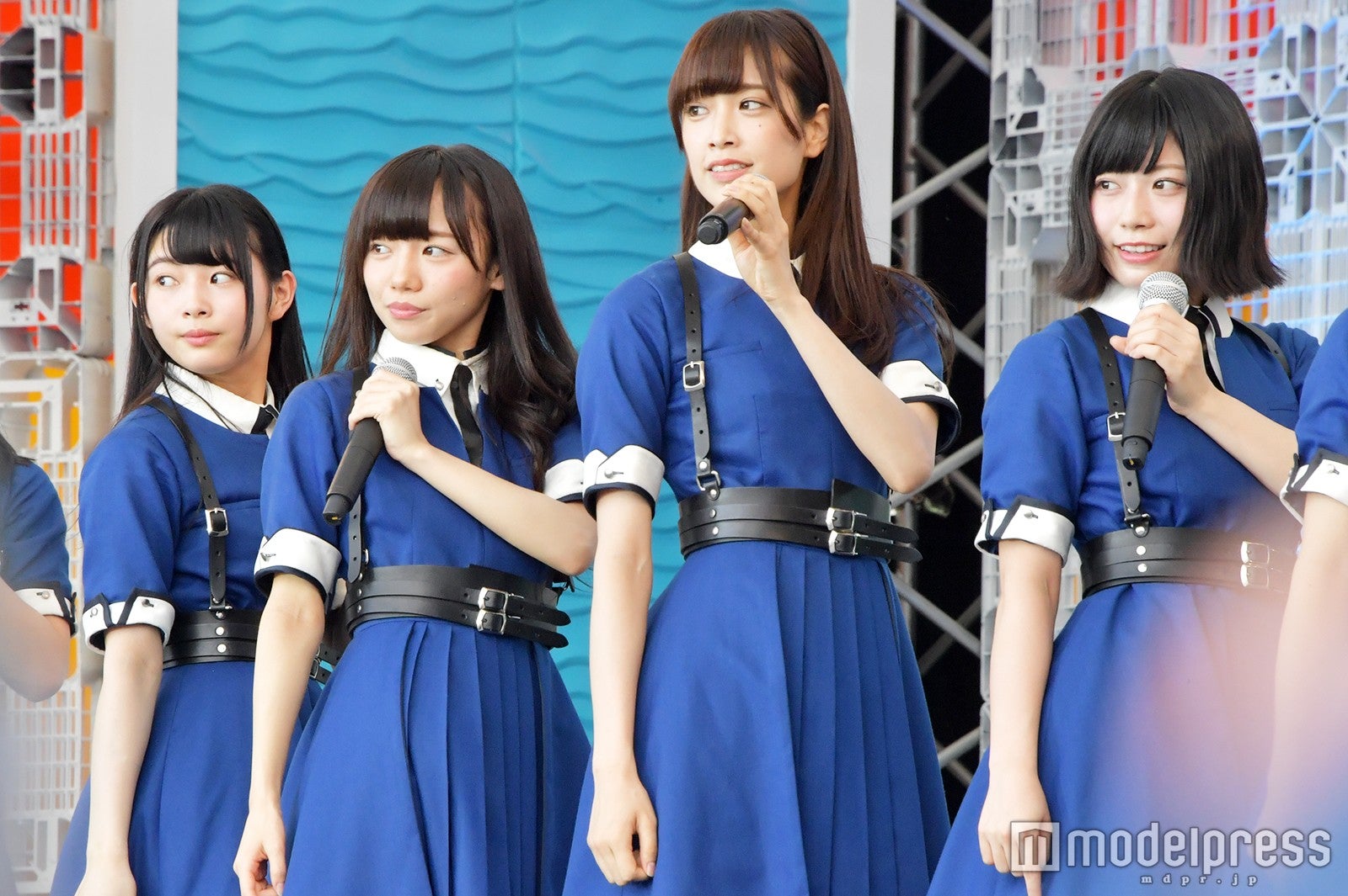 柿崎芽実、齊藤京子、佐々木久美、東村芽依（C）モデルプレス