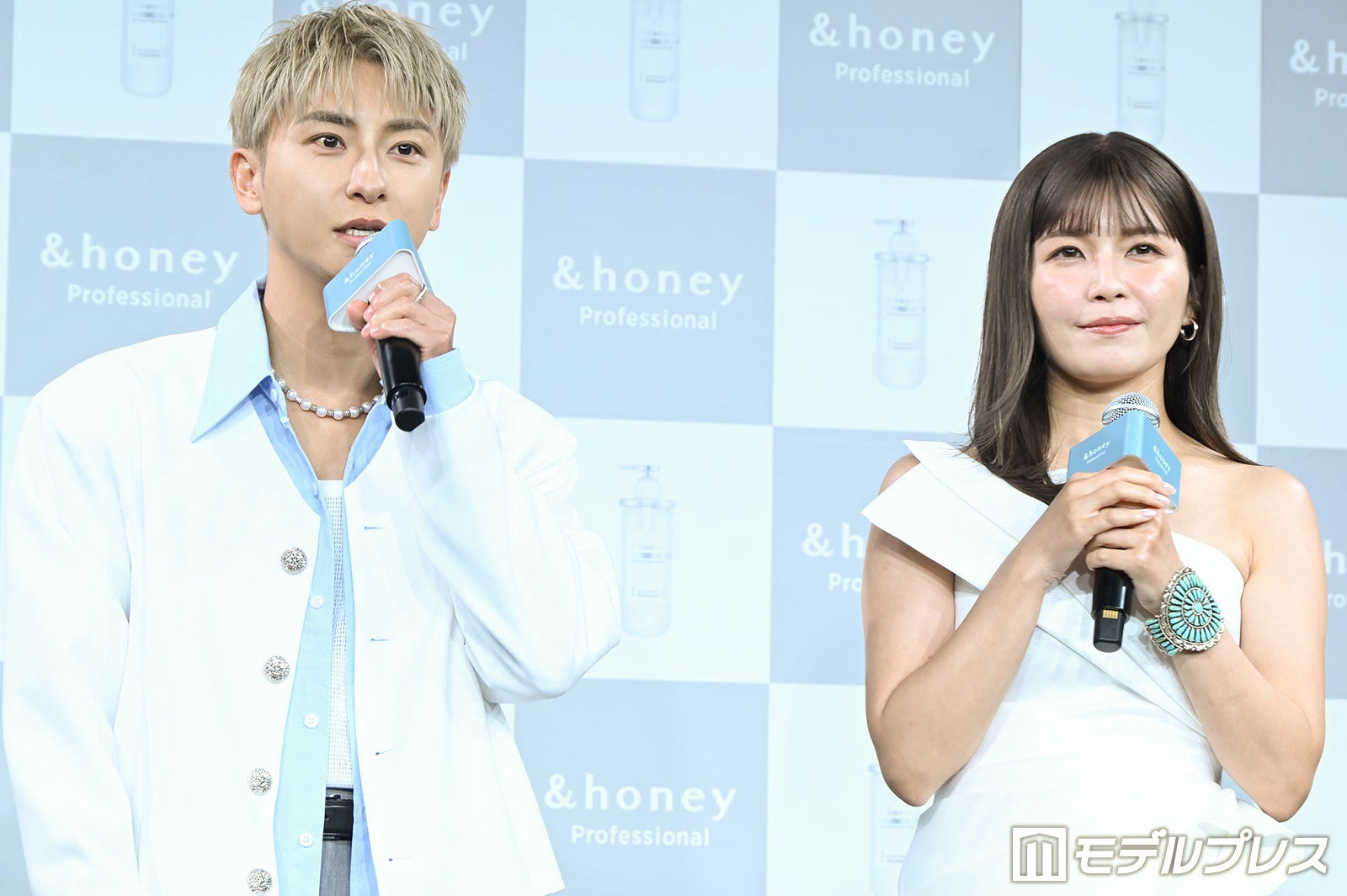 與真司郎、宇野実彩子（C）モデルプレス