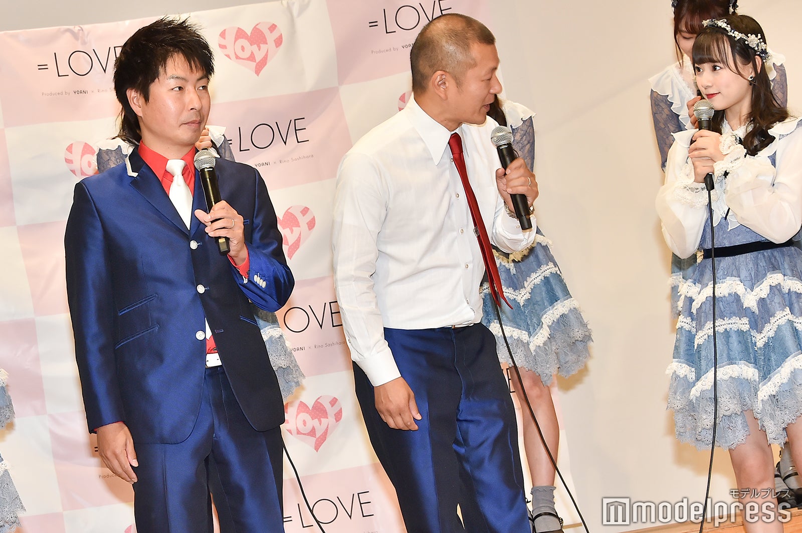 U字工事（福田薫・益子卓郎）、齊藤なぎさ （C）モデルプレス