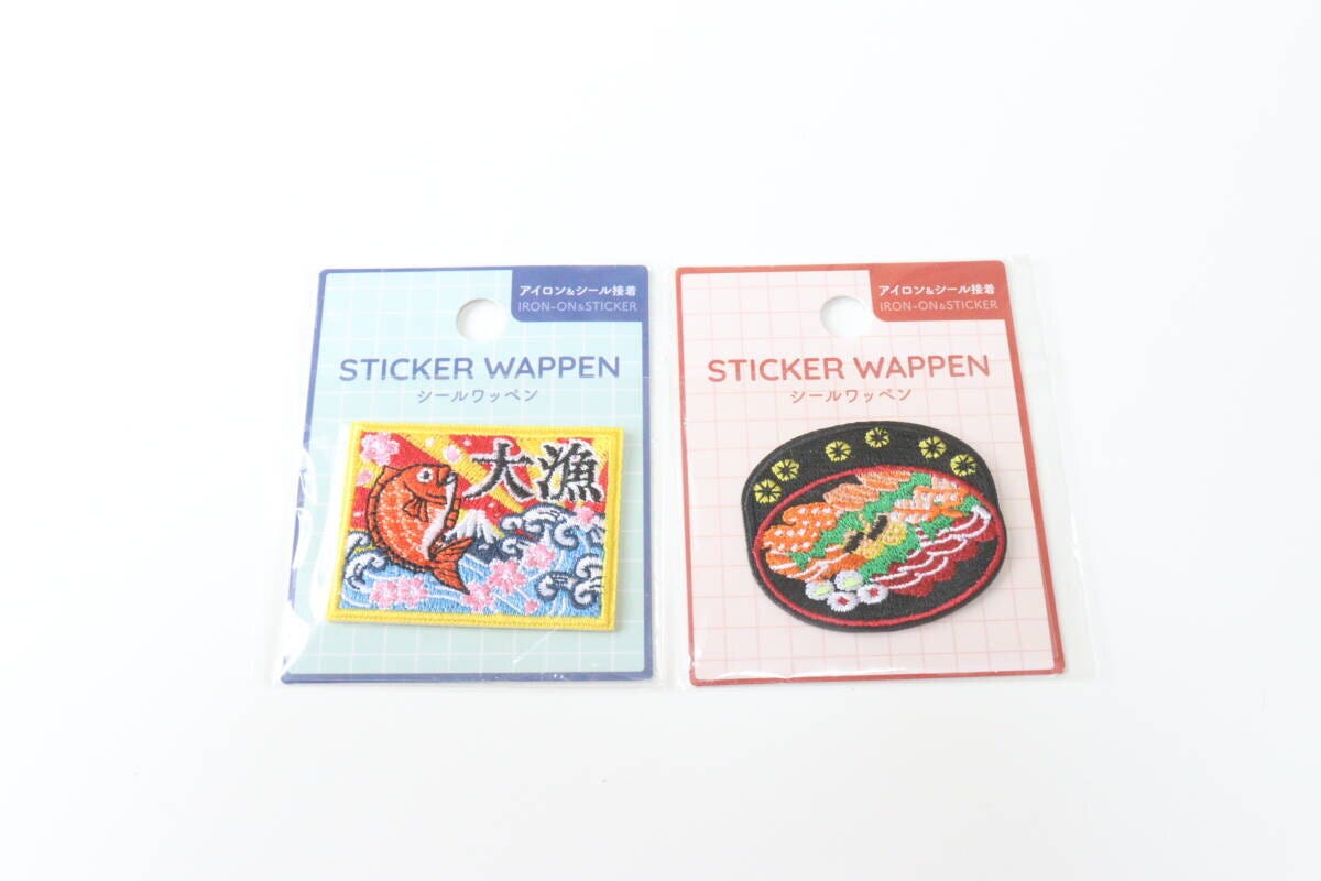 ダイソーのワッペン