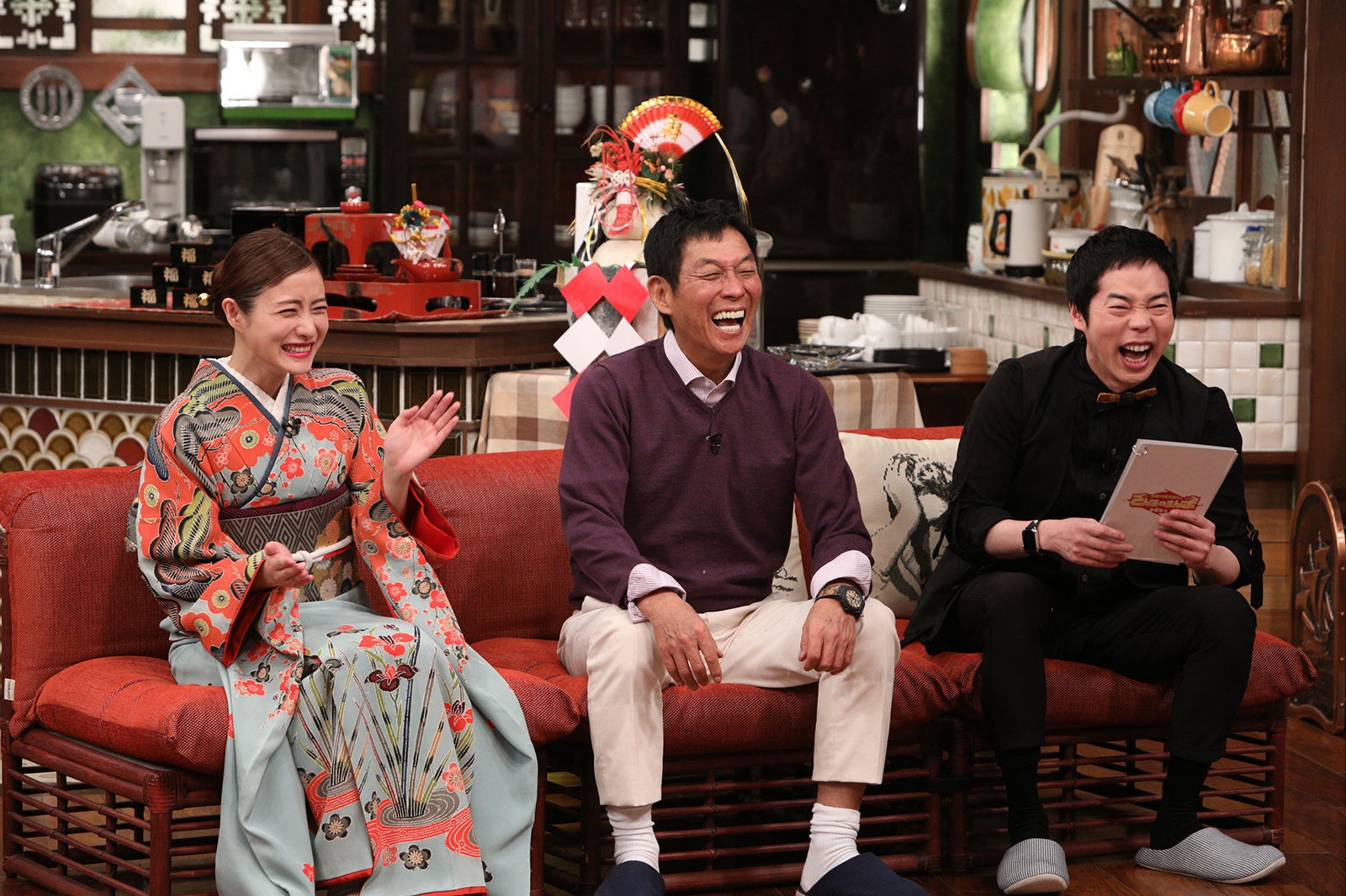 石原さとみ、明石家さんま、今田耕司（C）カンテレ