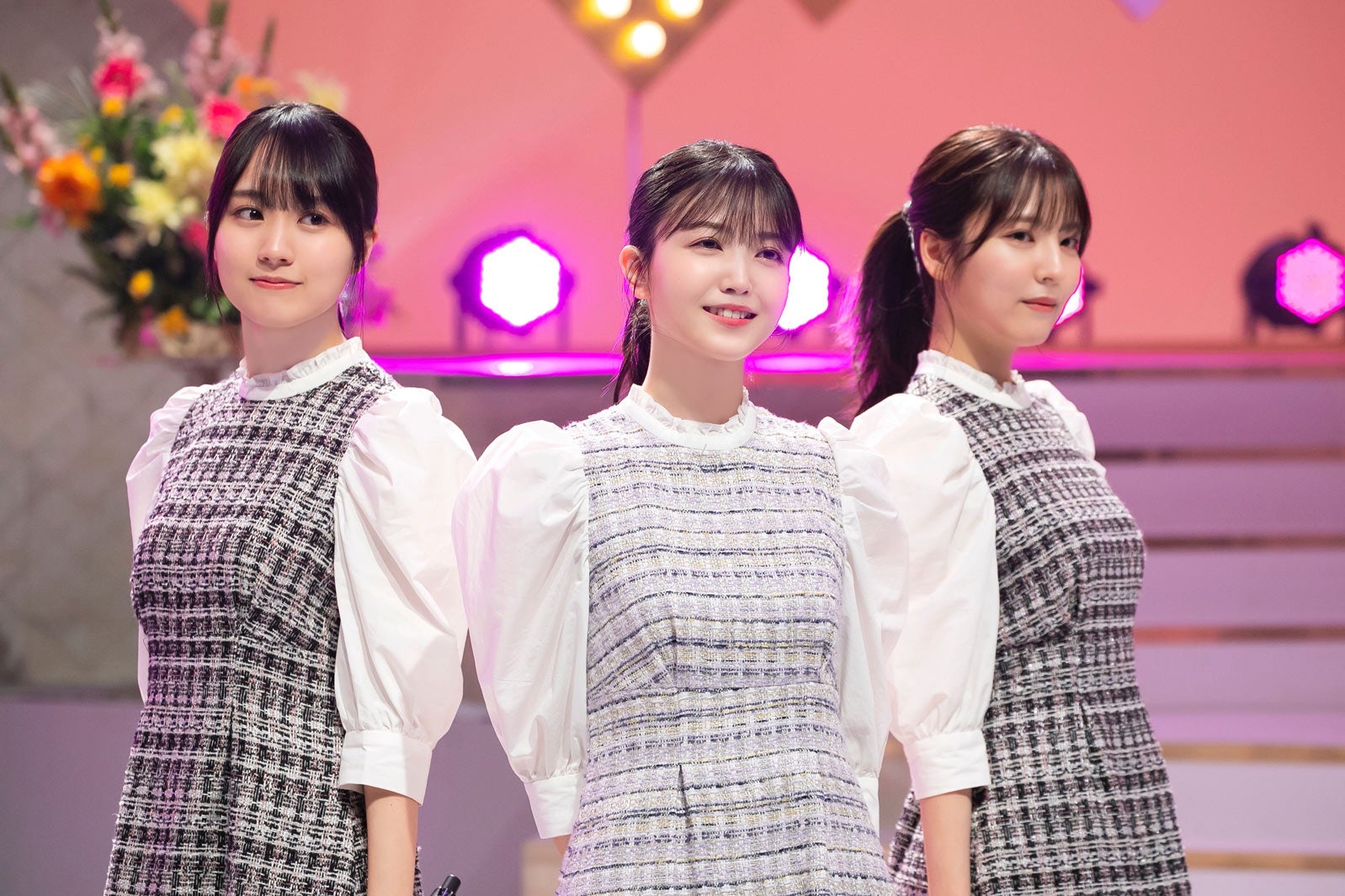 （左から）賀喜遥香、久保史緒里、柴田柚菜（C）「乃木坂スター誕生！2」製作委員会