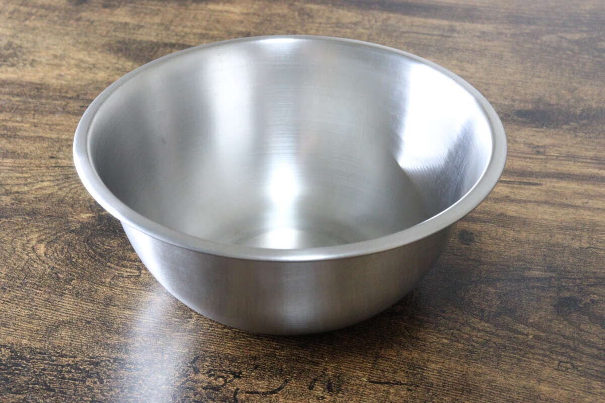 ダイソー ステンレスボウル ダイソーのステンレスボウルのビジュアル