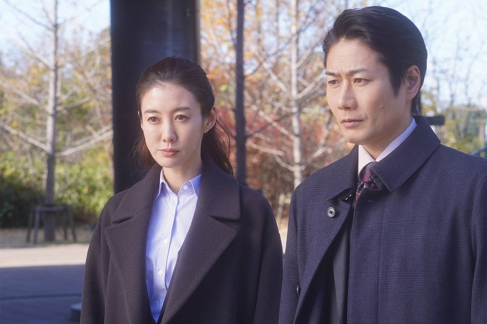 ともさかりえ、戸次重幸「監察医 朝顔」第13話より（C）フジテレビ