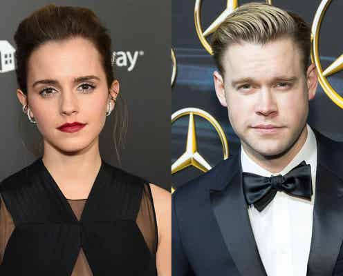 エマ・ワトソン、破局報道後に“熱々キス” コード・オーヴァーストリートと交際順調か?