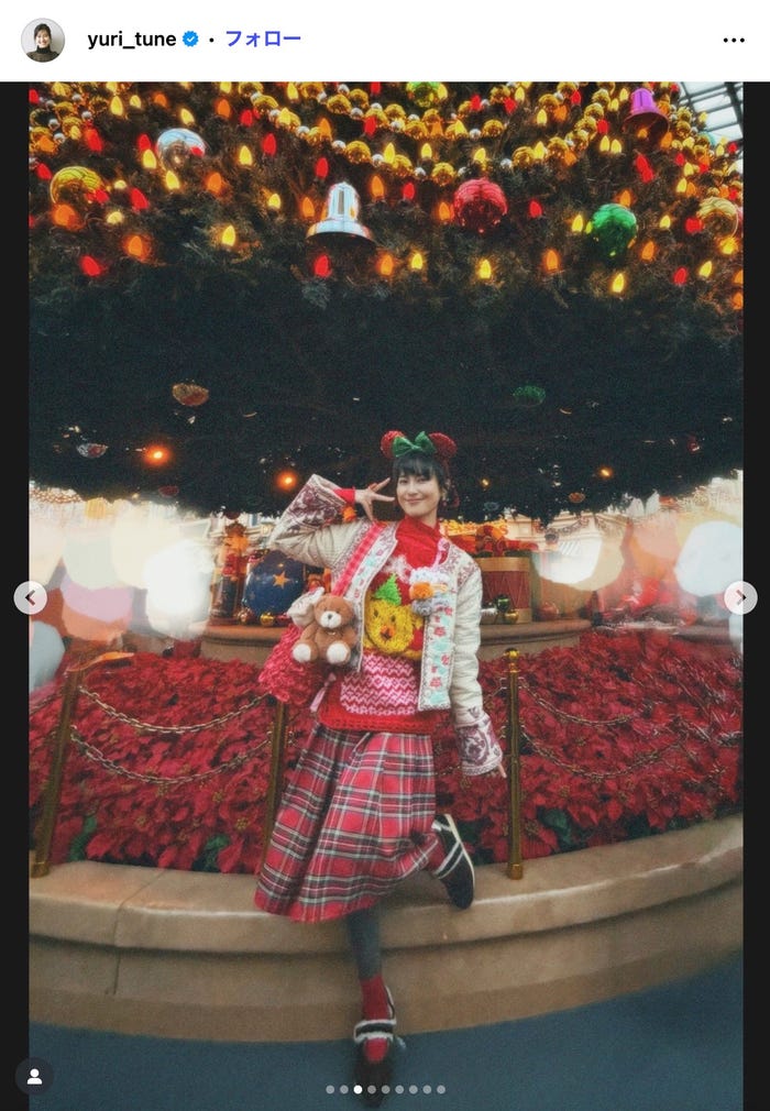 恒松祐里Instagramより