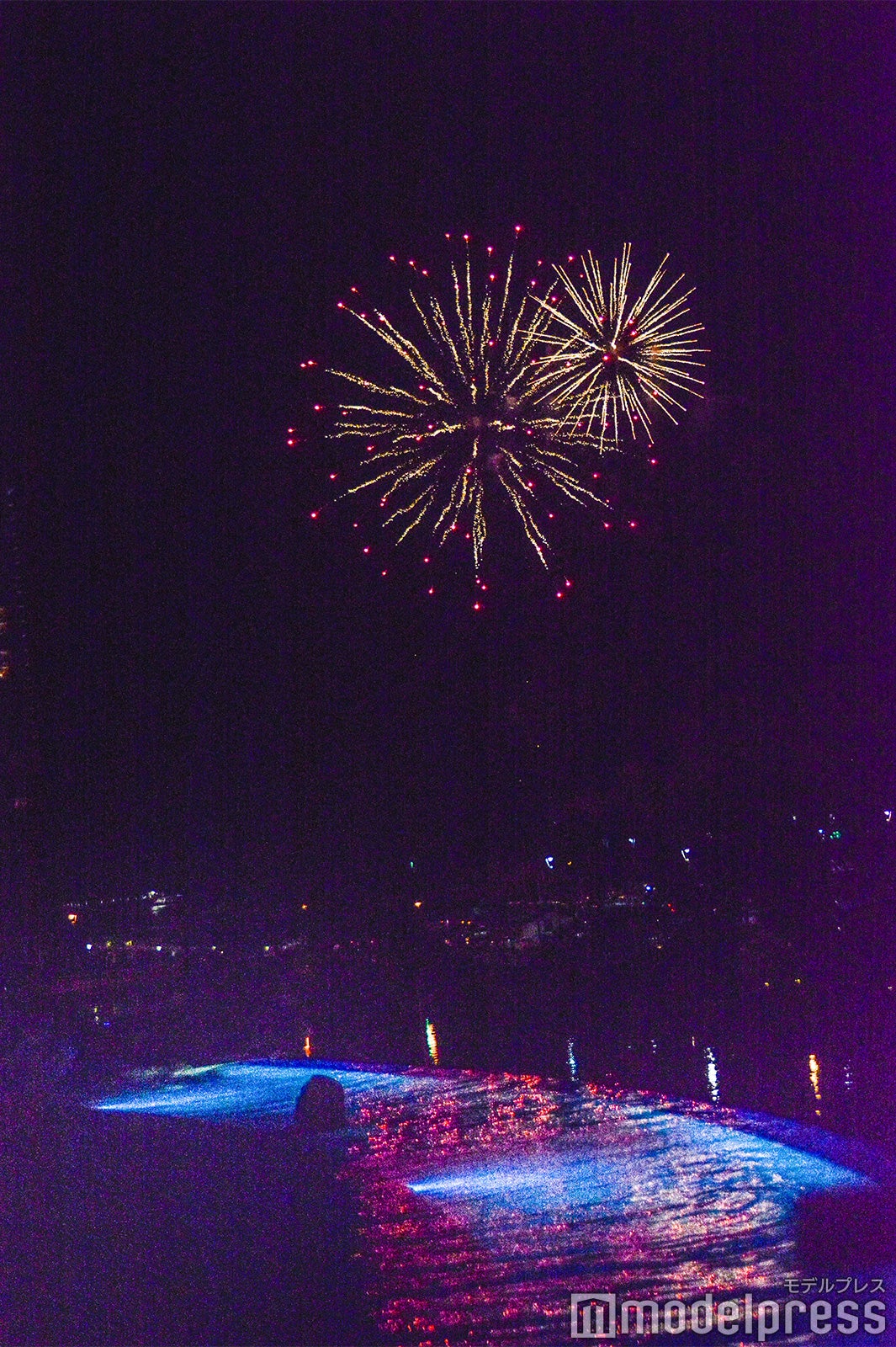 プールからは花火も楽しめちゃいます（C）モデルプレス