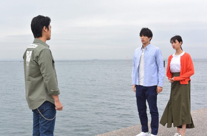 桐谷健太、福士蒼汰、菜々緒/「4分間のマリーゴールド」第4話より(C)TBS