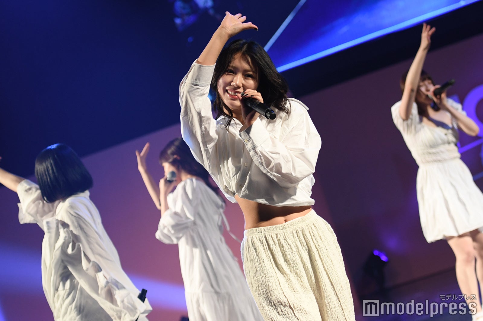 元乃木坂46川後陽菜・元フェアリーズ林田真尋らYouplus「TGC teen 2022 Fukuoka」初登場で美声響かす