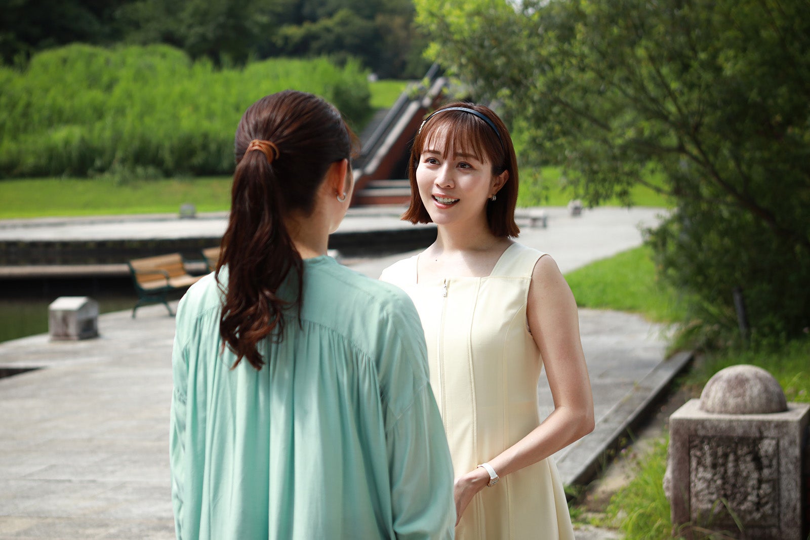 比嘉愛未「スカイキャッスル」第5話より（C）テレビ朝日