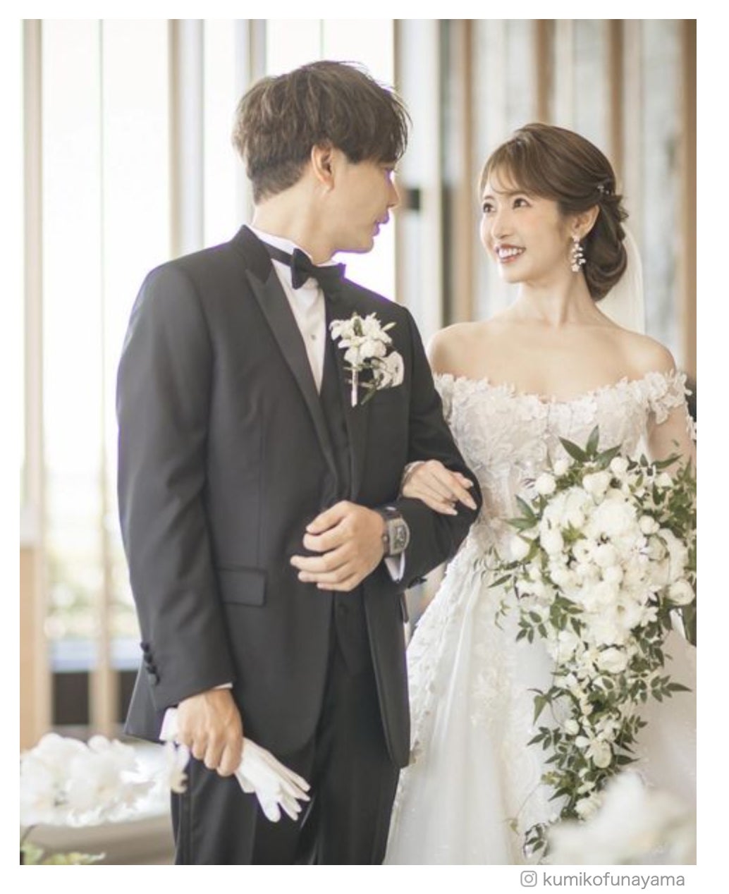 くみっきー、2度の延期経て結婚式開催「待ち侘びていた」