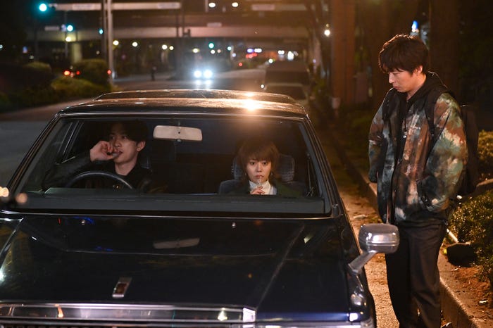 町田啓太、高畑充希、田中圭(C)テレビ朝日