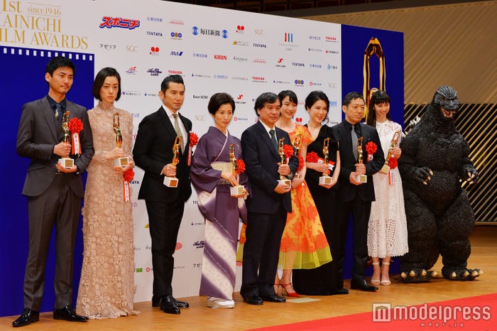 表彰式の様子 (C)モデルプレス