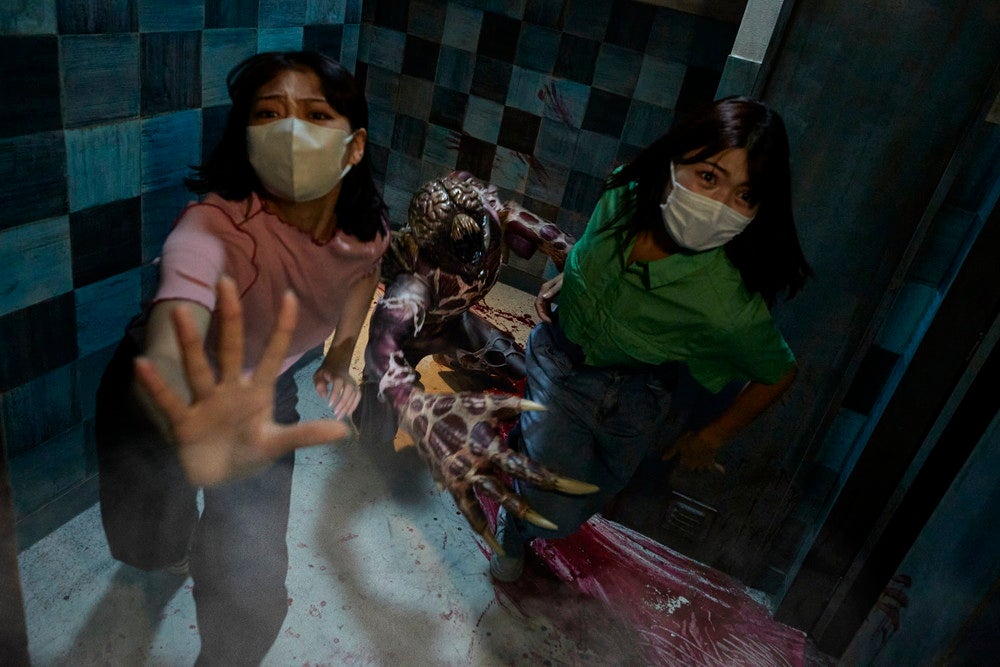 バイオハザード・ザ・エクストリーム＋／画像提供：ユニバーサル･スタジオ･ジャパン