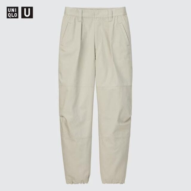 ユニクロ　uniqlo　レディース　おすすめ　オススメ　コスパ　2023　春　トレンド　パンツ　タックジョガーパンツ　ジョガーパンツ　ユニクロユー　ユニクロU　Uniqlo