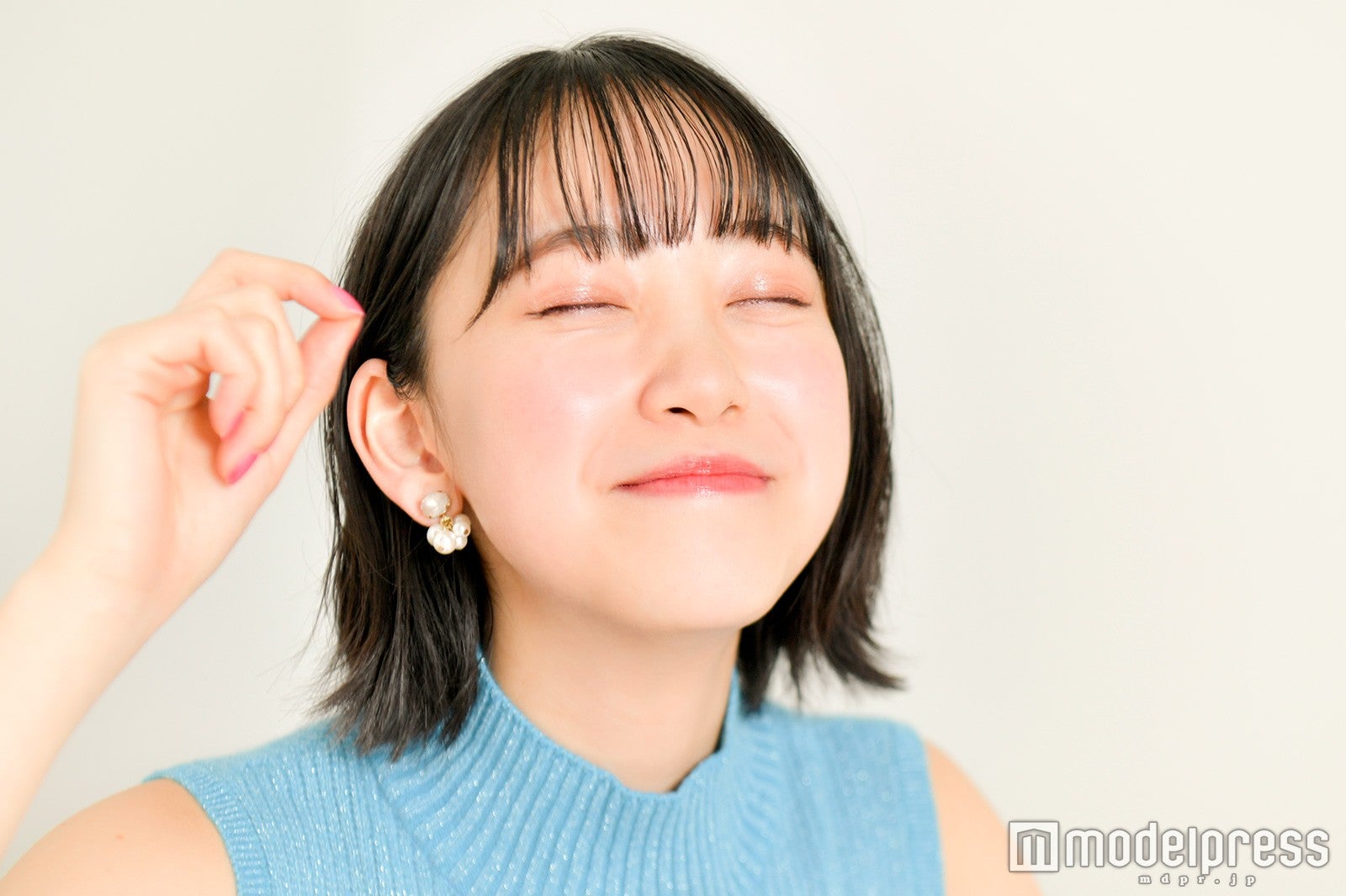 至福の表情（C）モデルプレス