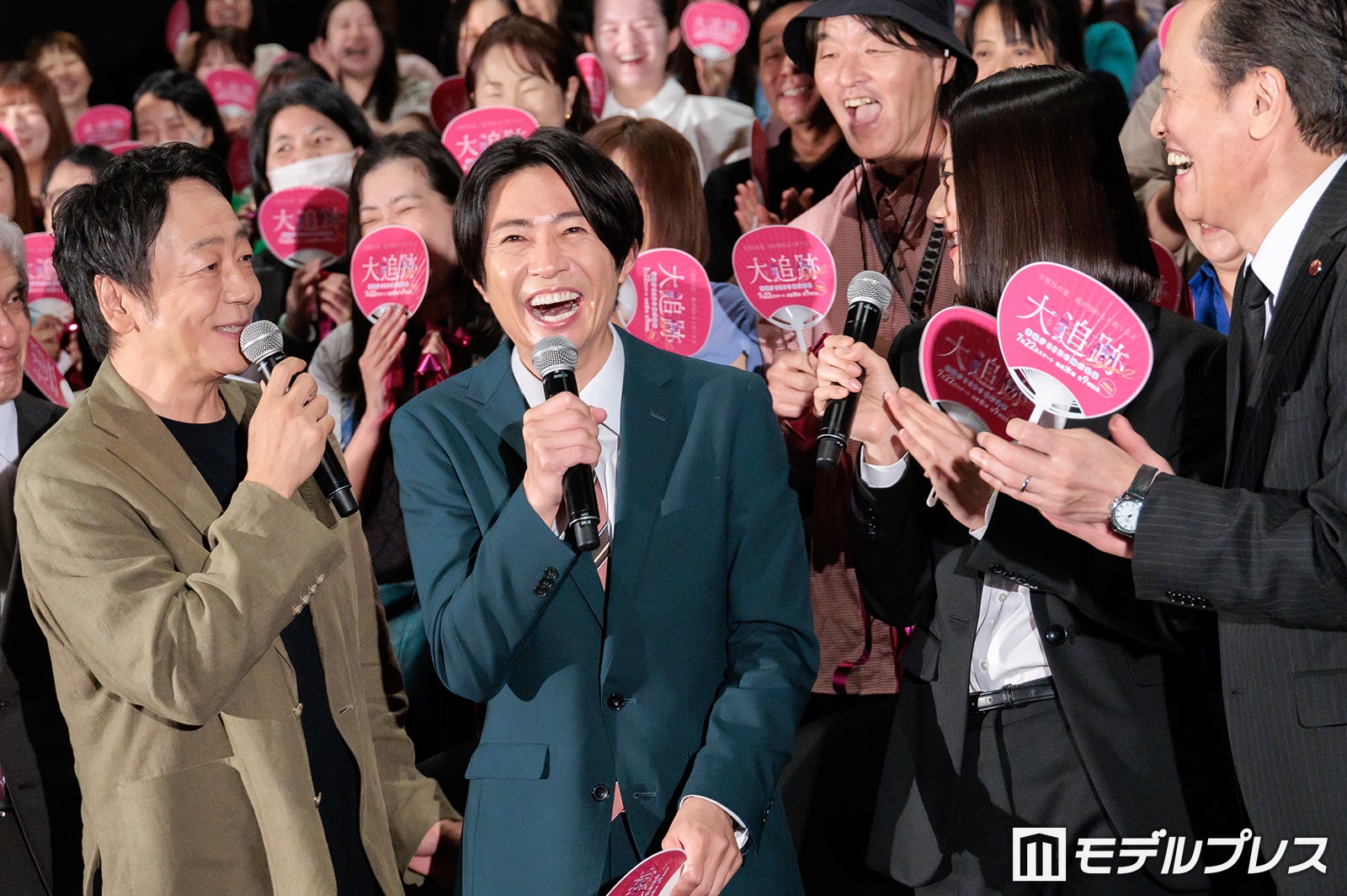 大森南朋、相葉雅紀、松下奈緒、遠藤憲一（C）モデルプレス