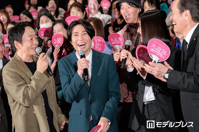 大森南朋、相葉雅紀、松下奈緒、遠藤憲一(C)モデルプレス