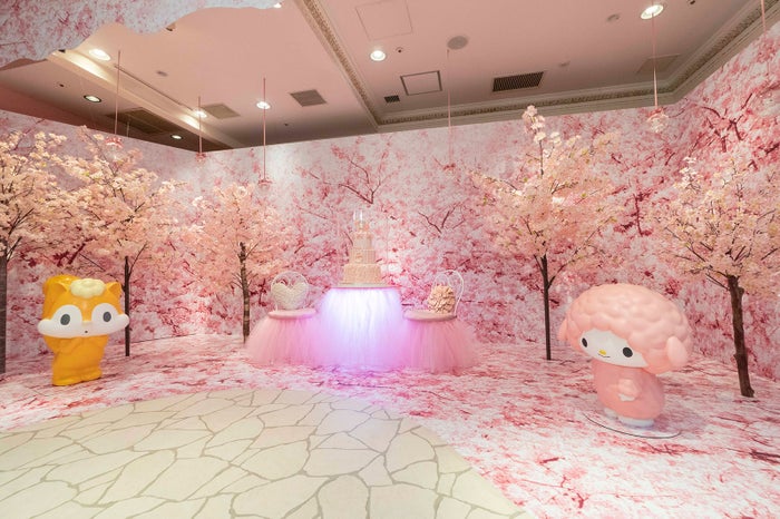 サンリオピューロでマイメロ45周年記念イベント開幕 ピンク 桜 テーマのマイメロ空間お披露目 女子旅プレス