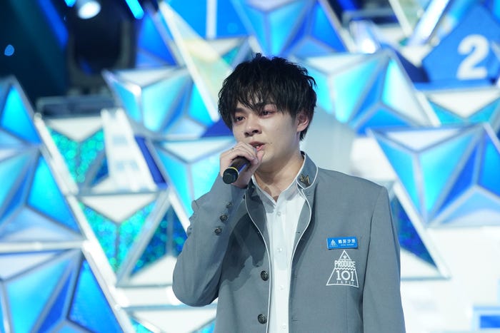 鶴房汐恩「PRODUCE 101 JAPAN」最終回(C)LAPONE ENTERTAINMENT