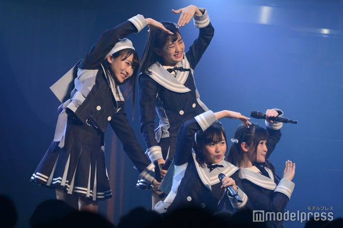 坂口渚沙、歌田初夏、平野ひかる、佐藤妃星「AKB48 チーム4単独コンサート~友達ができた~」 (C)モデルプレス