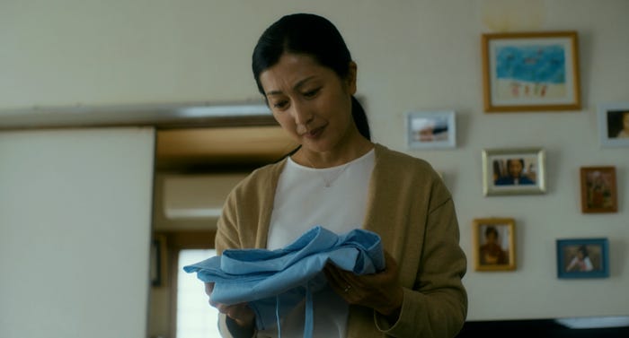 鶴田真由(C)2022 映画「やがて海へと届く」製作委員会