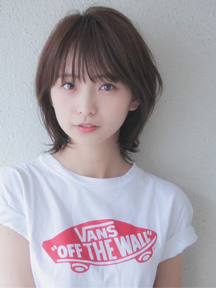 40代の女性こそ似合う ショートウルフ 大人のあなたに似合う最新トレンドヘア モデルプレス