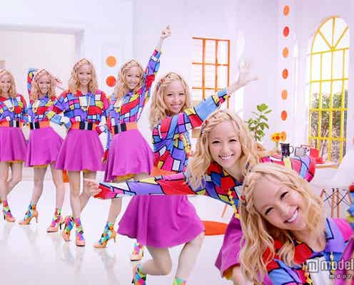 E-girls・Ami、美脚をグルリと大胆披露 プロ根性をスタッフ絶賛