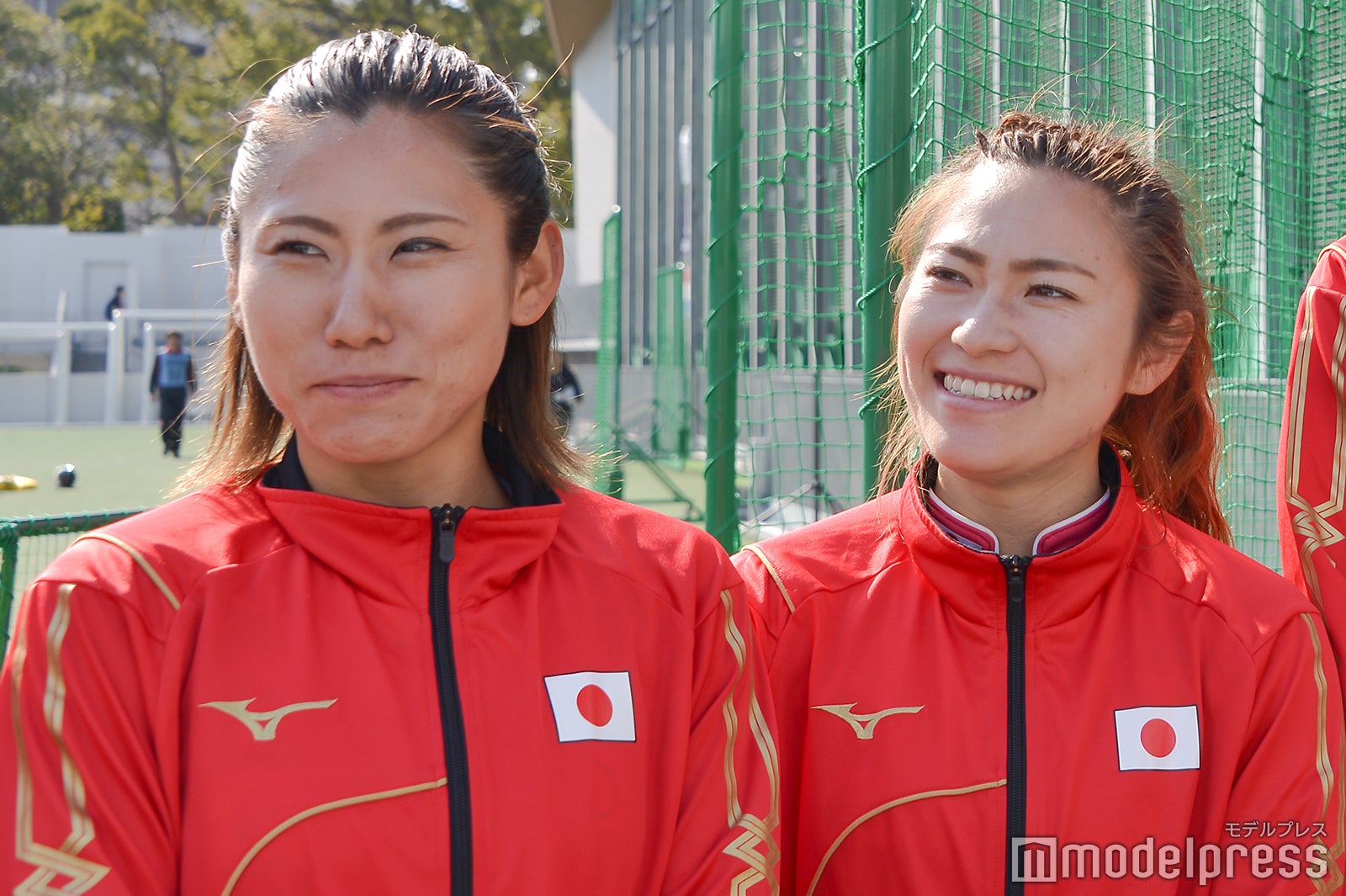 （左から）永井友理選手、永井葉月選手（C）モデルプレス