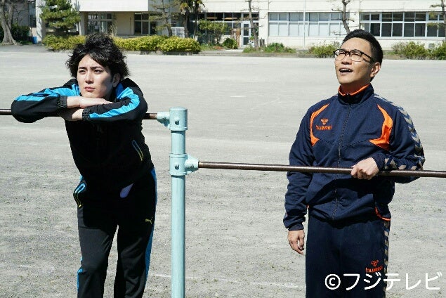 間宮祥太朗、八嶋智人（画像提供：フジテレビ）