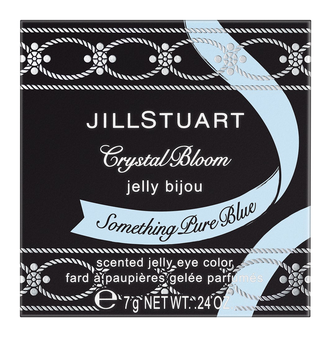 「ジルスチュアート クリスタルブルーム ジェリービジュー」09 Something Pure Blueボックス※イメージ（画像提供：JILL STUART Beauty）
