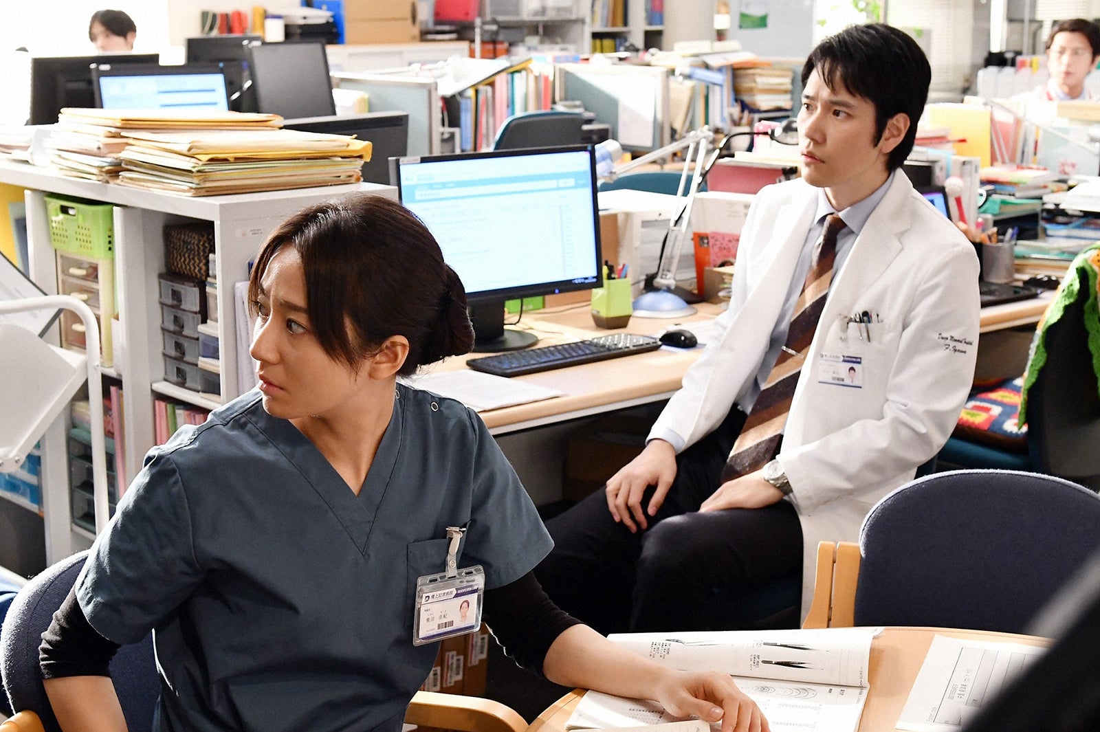 木村文乃、松山ケンイチ「A LIFE～愛しき人～」第3話より（C）TBS