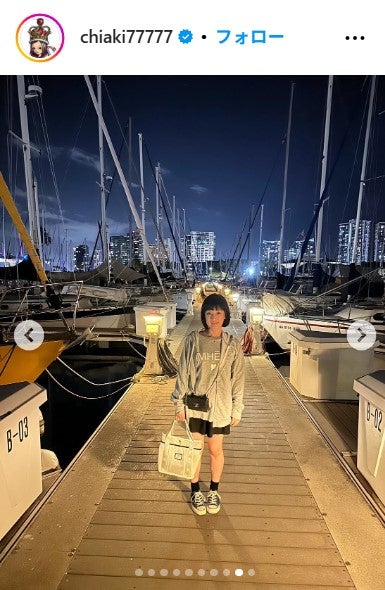 千秋Instagramより