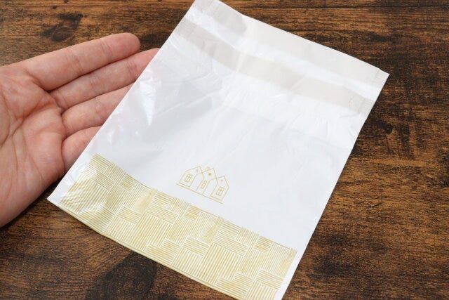 自立型卓上巾着ポリ袋(20枚、バイオマス25%) デザイン 自立型卓上巾着ポリ袋(20枚、バイオマス25%) デザイン